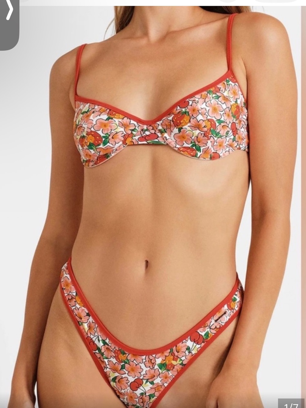 Blackbough Floral Underwire Bikini Set